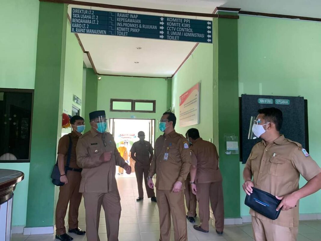  Ruang  Rawat Isolasi  Pasien Covid 19 RSUD Aceh Singkil 